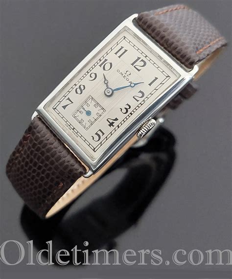 omega square watch|rectangular omega watch.